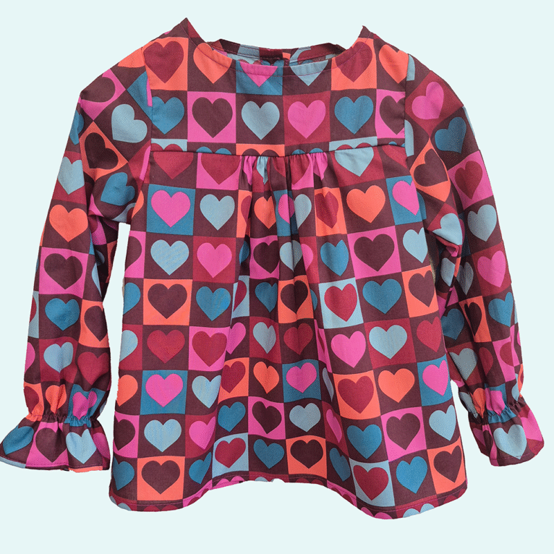 Bluzka w serca