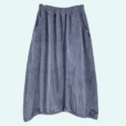Spódnica sztruksowa niebieska