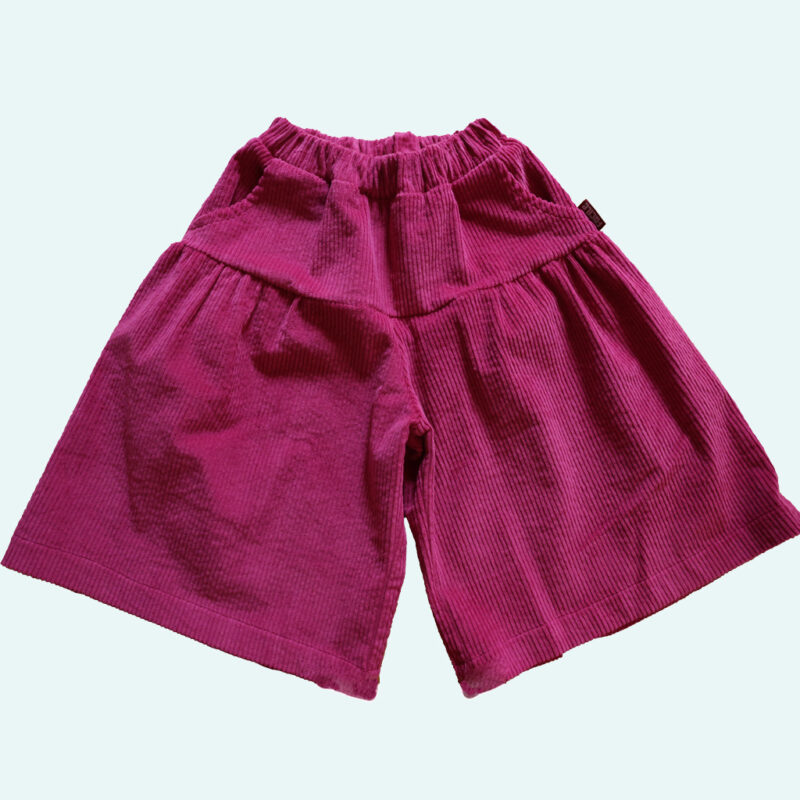 spodnico-spodnie sztruksowe spódnico-spodnie