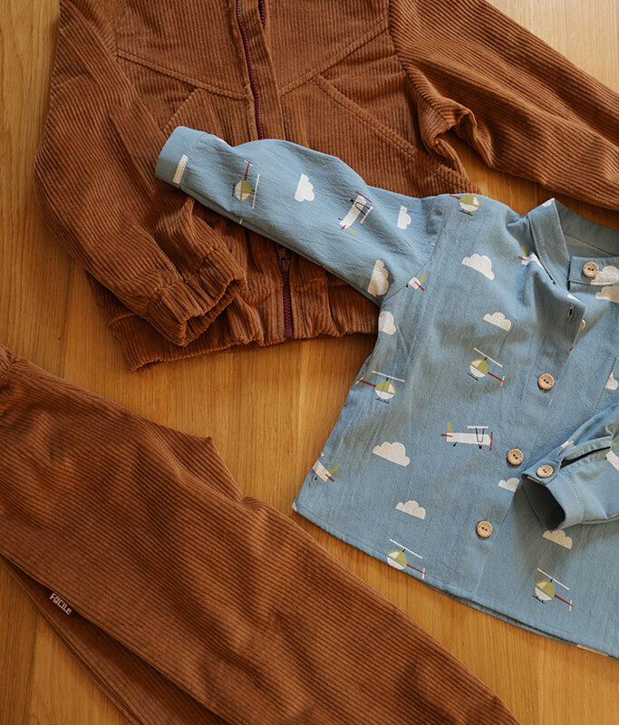 Komplet sztruksowy Facile Cotton