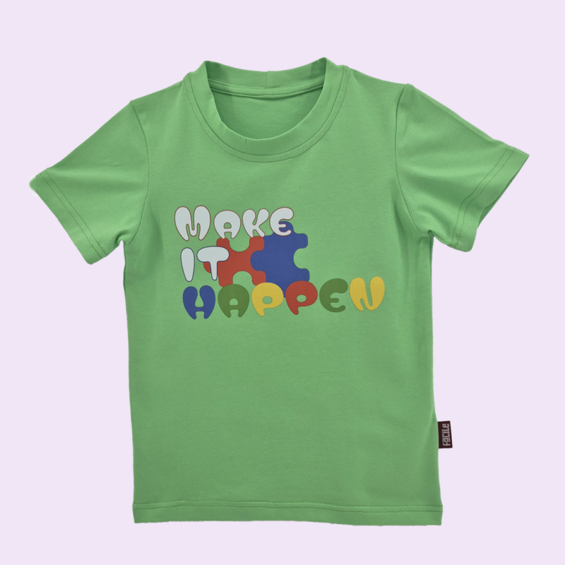 Zielony tshirt Facile Cotton